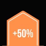 +50%